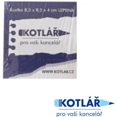 Kostka Kotlář LEPENÁ 8,5x8,5x4 cm – Hledejceny.cz