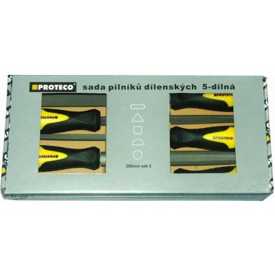 pilníky PROTECO 200mm 10.14-9902-2 sada 5 ks – Zboží Dáma pilníky PROTECO 200mm 10.14-9902-2 sada 5 ks – Zboží Dáma