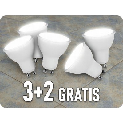 V-TAC LED žárovka GU10 7,5W 610 lm 3+2 studená bílá – Hledejceny.cz