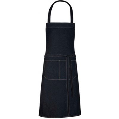 Link Kitchen Wear Džínová zástěra X990 Black 90x90cm – Hledejceny.cz