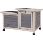 Lionto králíkárna se dvěma vchody 70 x 43 x 45 cm – Sleviste.cz