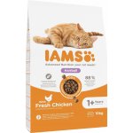 Iams Cat Adult Hairball Chicken 10 kg – Zboží Mobilmania