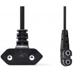 Nedis úhlový 3m PVC černá PCGP11055BK30 – Zboží Živě