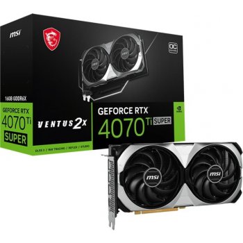 MSI GeForce RTX 4070 Ti SUPER VENTUS 2X OC 16G