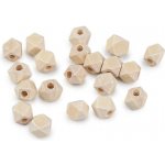 Stoklasa Dřevěné korálky nelakované 8x8 mm přírodní sv. – Hledejceny.cz