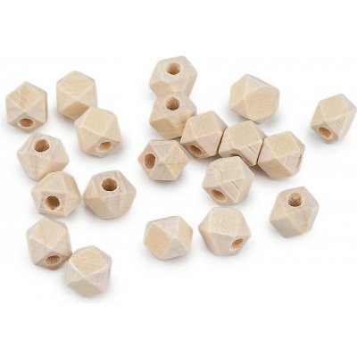 Stoklasa Dřevěné korálky nelakované 8x8 mm přírodní sv. – Hledejceny.cz