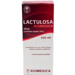 LACTULOSA BIOMEDICA POR 667MG/ML SIR 500ML – Zboží Mobilmania