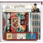 CurePink: Set školních potřeby Harry Potter: Stand Together blok pastelky propiska tužka pravítko guma ořezávátko penál [SR73454] – Hledejceny.cz