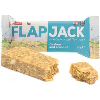 Wholebake Flapjack ovesný kešu-kokos bezlepkový 80 g