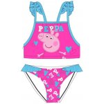 Prasátko Pepa licence Dívčí bikiny Prasátko Peppa růžová Růžová – Zboží Dáma
