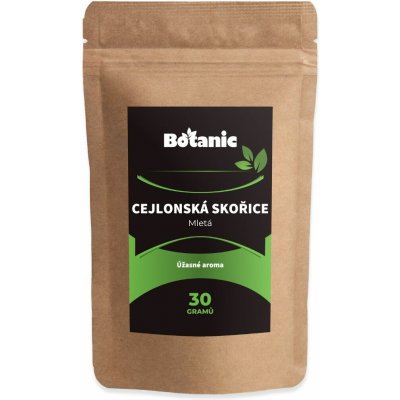 Botanic Cejlonská skořice Mletá 30 g – Hledejceny.cz