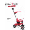 Tříkolka Smart Trike Breeze Plus Touch Steering s tlumičem a volnoběhem 6151500 červeno černá