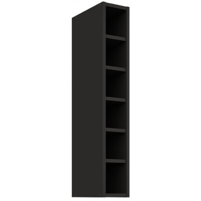 Stolarz-Lempert Kuchyňská skříňka Aria WH-BL - horní policová 15 G-90 OTW – Zboží Dáma