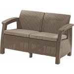 Keter Corfu Love Seat cappuccino – Zboží Dáma