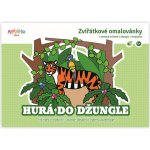 Zvířátkové omalovánky Hurá do džungle – Hledejceny.cz