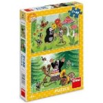 DINO Krtek Oslava 2x48 dílků – Zbozi.Blesk.cz