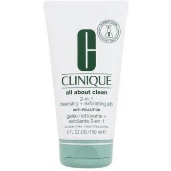 Clinique All About Clean 2-in-1 Cleanser + Exfoliating Jelly 150 ml