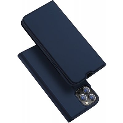 Pouzdro Dux Ducis Skin Pro Knihové iPhone 13 Pro Max modré