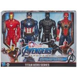 Hasbro Avengers Sada 4 Figurek Panter Iron Man Kapitan Amerika Spiderman – Sleviste.cz
