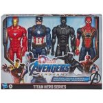 Hasbro Avengers Sada 4 Figurek Panter Iron Man Kapitan Amerika Spiderman – Zbozi.Blesk.cz