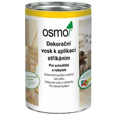 Osmo 3012 Dekorační vosk k aplikaci stříkáním 1 l bílý hevábně lesklý – Hledejceny.cz