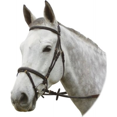 KenTaur Uzdečka s angl komb nános 10171 černá+stř. – Sleviste.cz