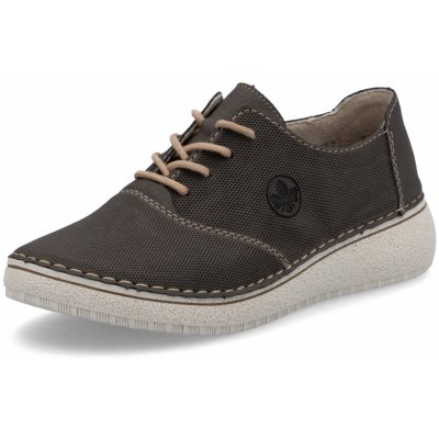 Rieker Dámské polobotky 50911-45 ŠEDÁ Šedá – Zboží Dáma