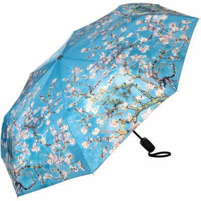 Von Lilienfeld Vincent van Gogh Almond Blossom mandlový květ dámský skládací deštník modrý