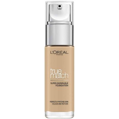 L'Oréal Paris True Match Super Blendable Foundation SPF17 Make-up N3 Creamy Beige 30 ml – Zbozi.Blesk.cz