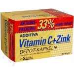 Additiva Vitamín C + zinek 80 kapslí – Hledejceny.cz