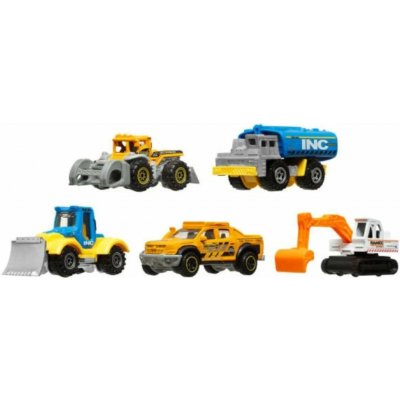 Matchbox Angličák 5ks MBX Construction VII – Zboží Mobilmania