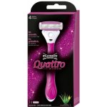 Wilkinson Sword Quattro for Women + 1 ks hlavice – Zboží Mobilmania