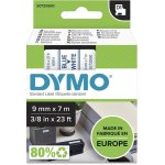 Dymo S0720690 - páska do tiskárny štítků D1, 9 mm x 7 m, modrá na bílé – Zboží Živě