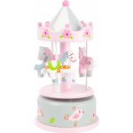 Small Foot hrací skříňka koníčkový kolotoč LE11230 – Zboží Dáma