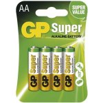 GP Super Alkaline AA 4ks 1013214000 – Zboží Živě