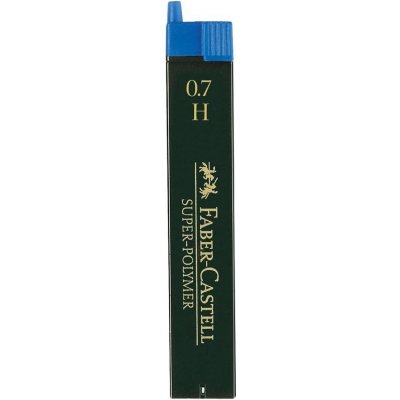Faber-Castell 120711 Super polymer náhradní grafitové tuhy 0,7 mm tvrdost H 12 ks – Zboží Živě