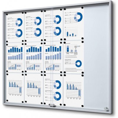 Jansen Display interiérová vitrína 15 x A4 – Zboží Dáma