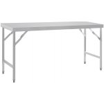 Vogue skládací stůl nerezový CB906 – Zboží Dáma