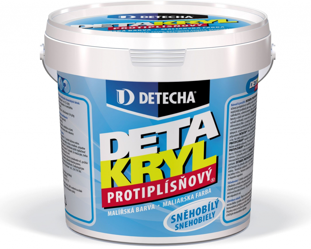 Detakryl protiplísňový sněhobílý 5 kg