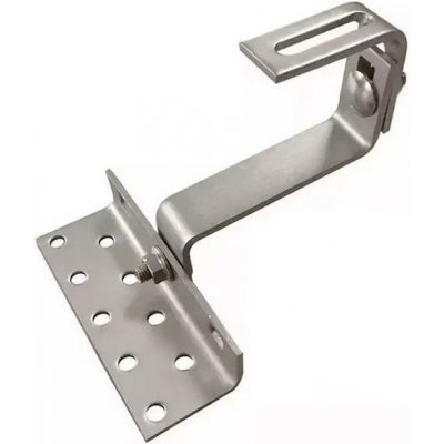 Nastavitelný střešní hák 160mm pro solární panely, nerez, BEZ VRUTŮ; TP-IK-007A-160mm – Zboží Živě