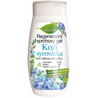 Bione Cosmetics Kozí syrovátka regenerační sprchový gel 260 ml