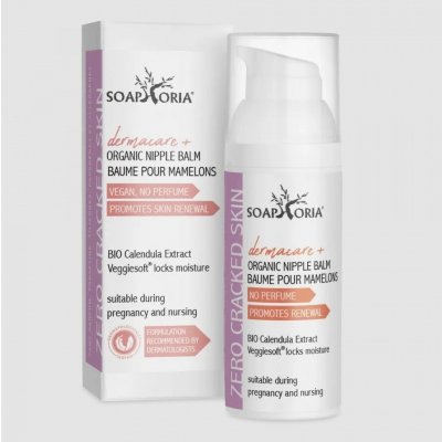 Soaphoria Dermacare+ Zero Cracked Skin balzám na bradavky s měsíčkem lékařským 50 ml – Zboží Dáma
