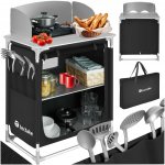 tectake kempingová kuchyňka 116x52x107cm – Zboží Mobilmania