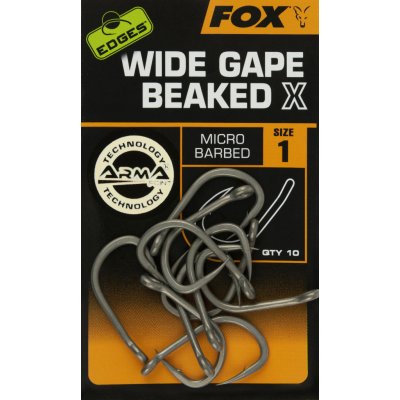 Fox Edges Wide Gape Beaked X Hooks vel.4 10 ks – Zboží Dáma