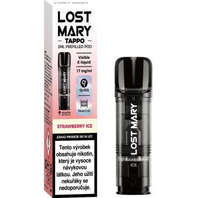 Elf Bar Lost Mary Tappo cartridge Strawberry Ice 17 mg – Zboží Mobilmania