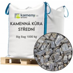 Kamenná kůra - rula Vybere si velikost: Střední, Vyberte balení: Big Bag 1000 kg s dopravou*