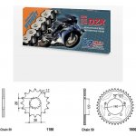 ČZ Řetězová sada Triumph 1050 Tiger 07-16 | Zboží Auto