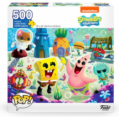 FUNKO GAMES POP! SpongeBob Squarepants 500 dílků – Zbozi.Blesk.cz