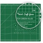 Řezací podložka TEXI GREEN 5 vrstvá velikost 45 x 30 cm – Sleviste.cz