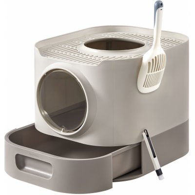 Feandrea krytá toaleta 54 x 42,8 x 40 cm – Sleviste.cz